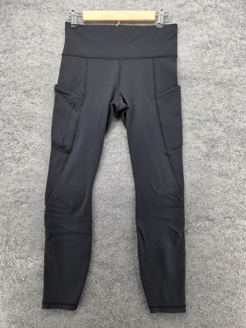 Athleta Capri Leggings Womens Small Pull On Black Activewear Yoga